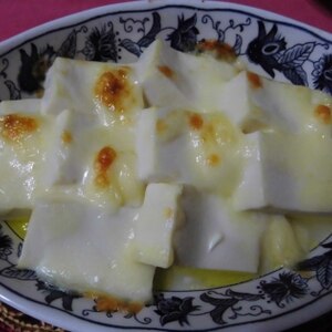 簡単★塩豆腐のチーズマヨ焼き☆